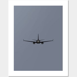 Boeing 737 - Commercial Passenger Jet Airliner - Scimitar Winglets Posters and Art